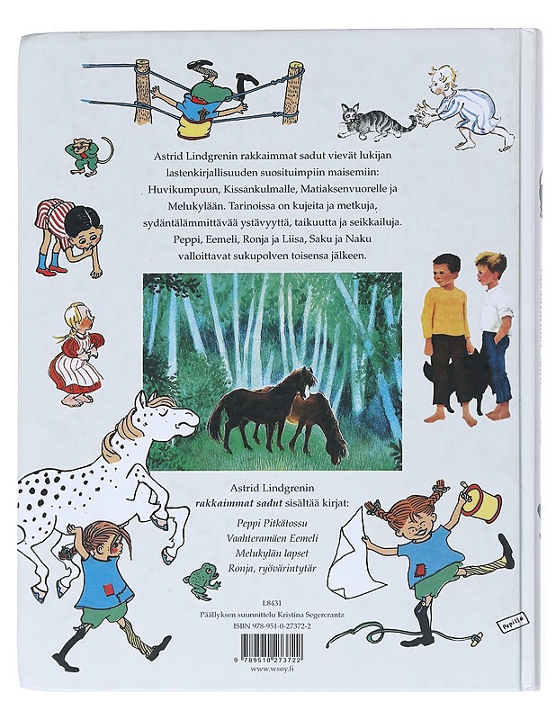 Astrid Lindgrenin rakkaimmat sadut - Lindgren, Astrid - Lastenkirjat - 10105516025 - 1