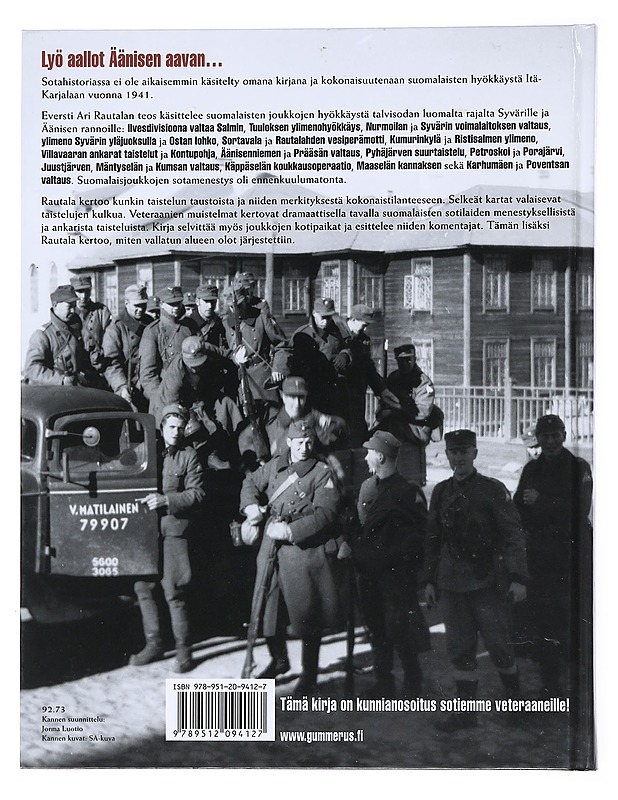 Itä-Karjalan valtaus 1941 - Ari Rautala - Historiakirjat - 10105516048 - 1