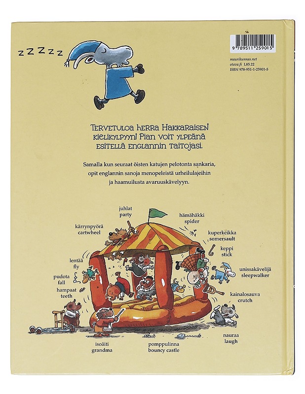 Hullunkurinen kuvasanakirja : suomi-englanti - Mauri Kunnas - Lastenkirjat - 10105516055 - 1