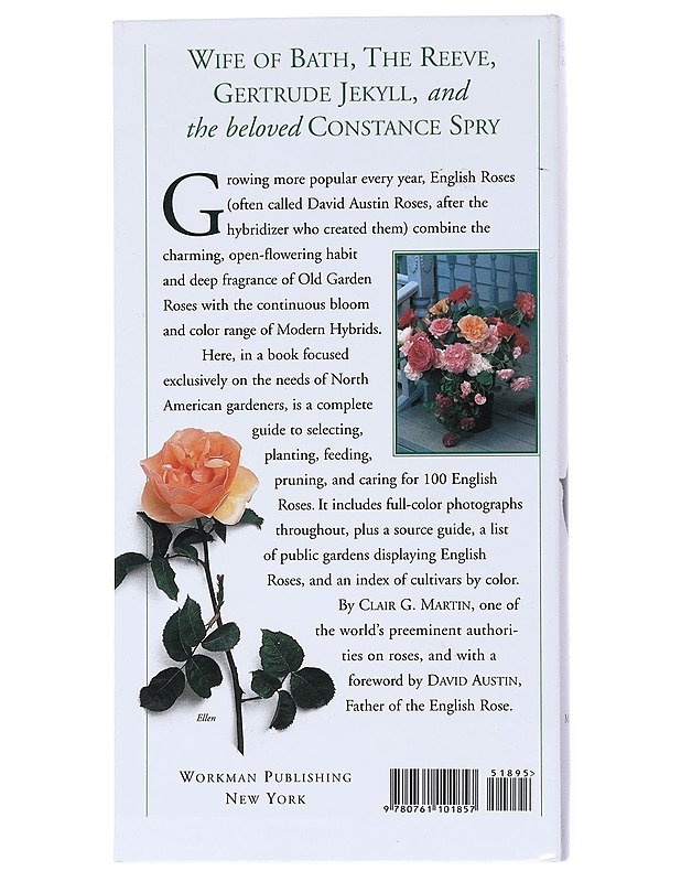 Smith & Hawken :100 English Roses for the American Garden - Clair G. Martin - Tietokirjat ja oppaat - 10105516108 - 1