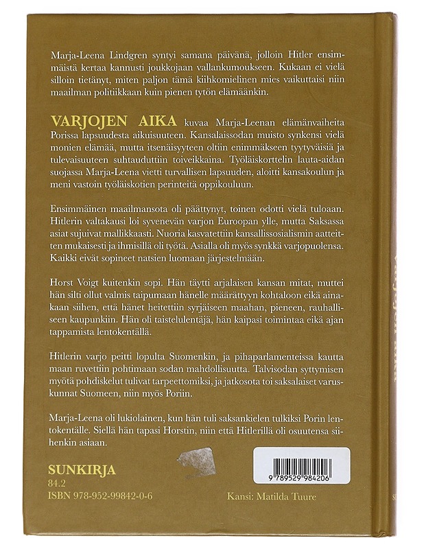 Varjojen aika - Leila Tuure - Romaanit ja novellit - 10105516132 - 1