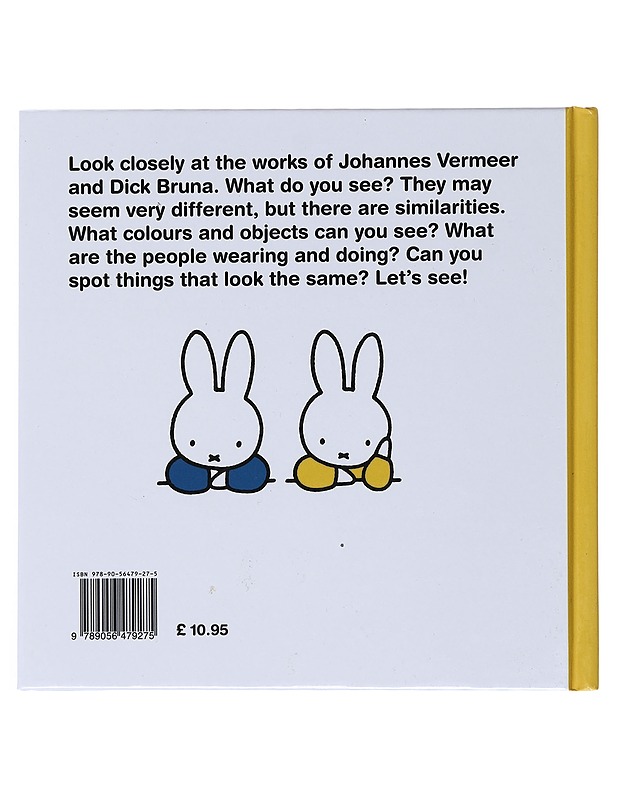 Miffy X Vermeer - Dick Bruna Johannes - Lastenkirjat - 10105516154 - 1