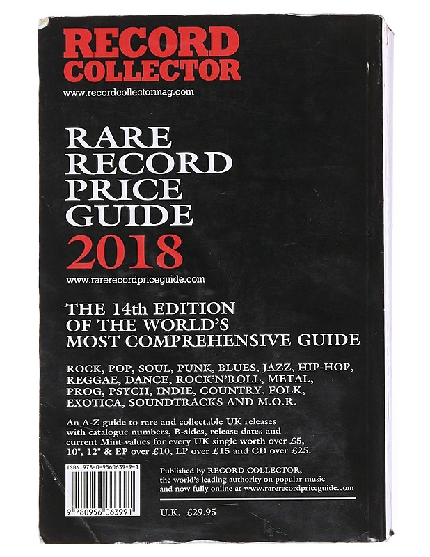 Rare record price guide 2018 - Shirley, Ian - Tietokirjat ja oppaat - 10105516162 - 1