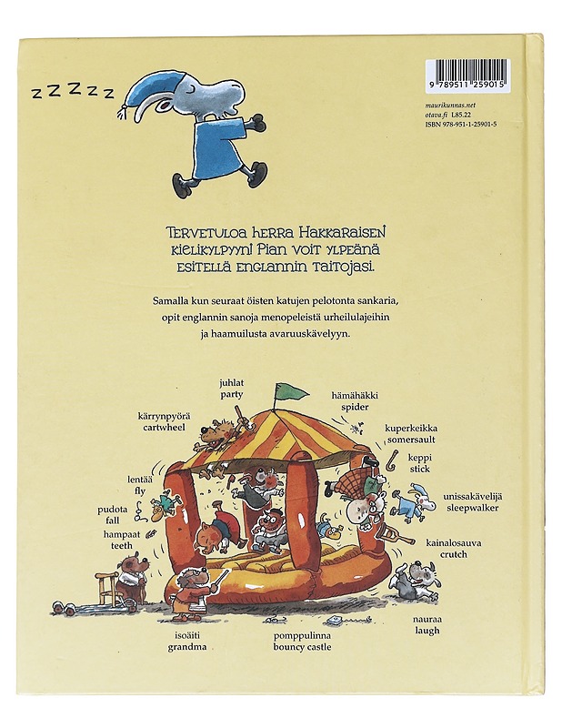 Hullunkurinen kuvasanakirja : suomi-englanti - Mauri Kunnas - Lastenkirjat - 10105516174 - 1