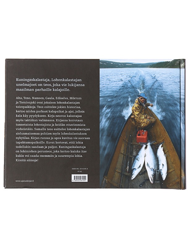 Kuningaskalastaja : lohenkalastajan unelmajoet - Juha Jormanainen - Tietokirjat ja oppaat - 10105516210 - 1