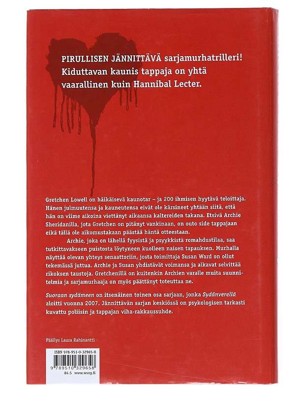 Suoraan sydämeen - Cain, Chelsea - Jännitys ja dekkarit - 10105516223 - 1