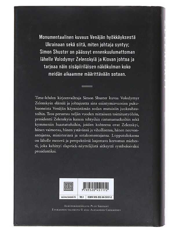 Zelenskyi : keulakuva - Shuster, Simon - Elämäkerrat ja muistelmat - 10105516229 - 1