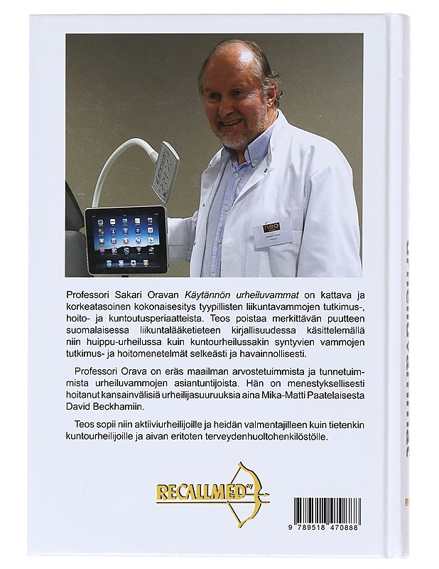 Käytännön urheiluvammat - Sakari Orava - Tietokirjat ja oppaat - 10105516237 - 1