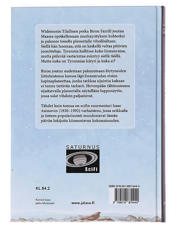 Tähdet kuin tomua - Asimov, Isaac - Fantasia- ja scifi - 10105516259 - 1