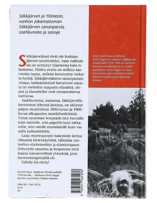 Määppäs sanomaan! : Säkkijärven sananparsia, saahkunoita ja sanoja - Seppä, Antti - Tietokirjat ja oppaat - 10105516270 - 1