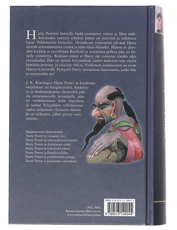 Harry Potter ja kuoleman varjelukset - Rowling, J. K. - Lastenkirjat - 10105516283 - 1
