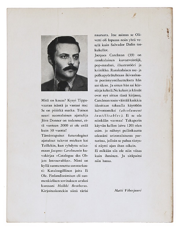 Kataloogillinen joita ei ole - Carelman - Tietokirjat ja oppaat - 10105516336 - 1