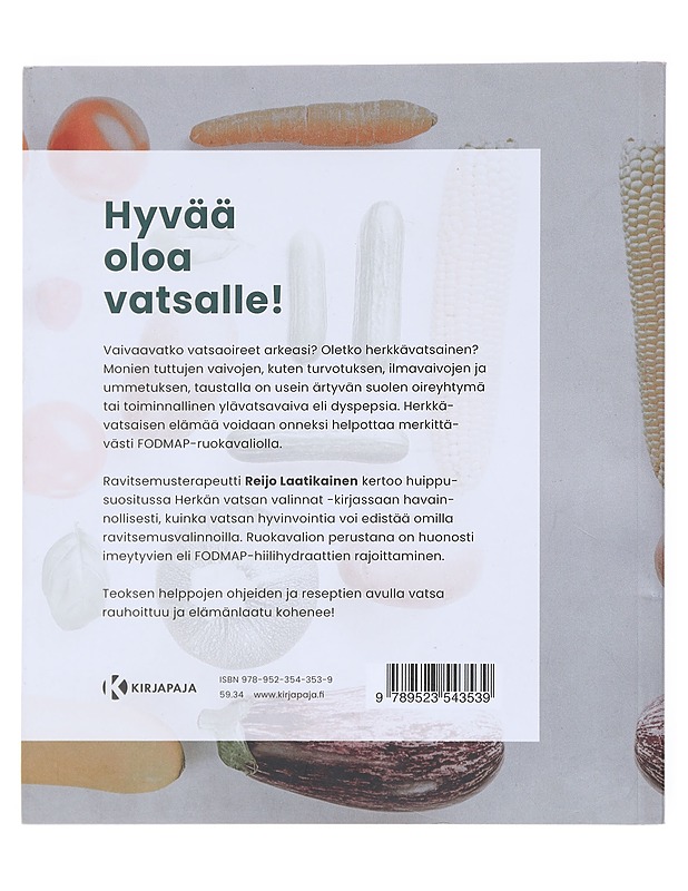 Herkän vatsan valinnat - Reijo Laatikainen - Ruokakirjat - 10105516330 - 1