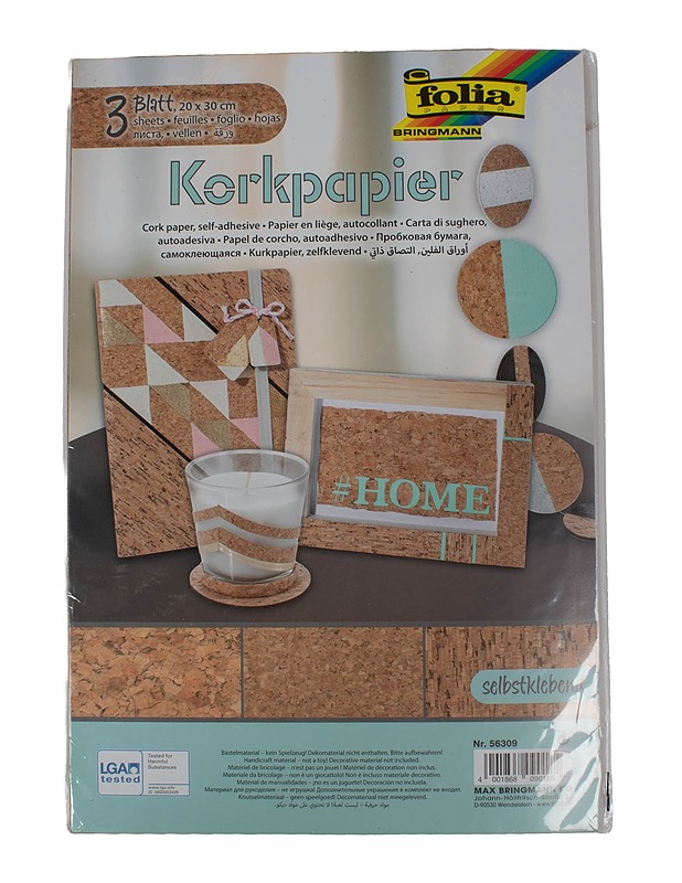 BRINGMANN FOLIA PAPER korkkipaperi - Askartelu - 10105516356 - 0