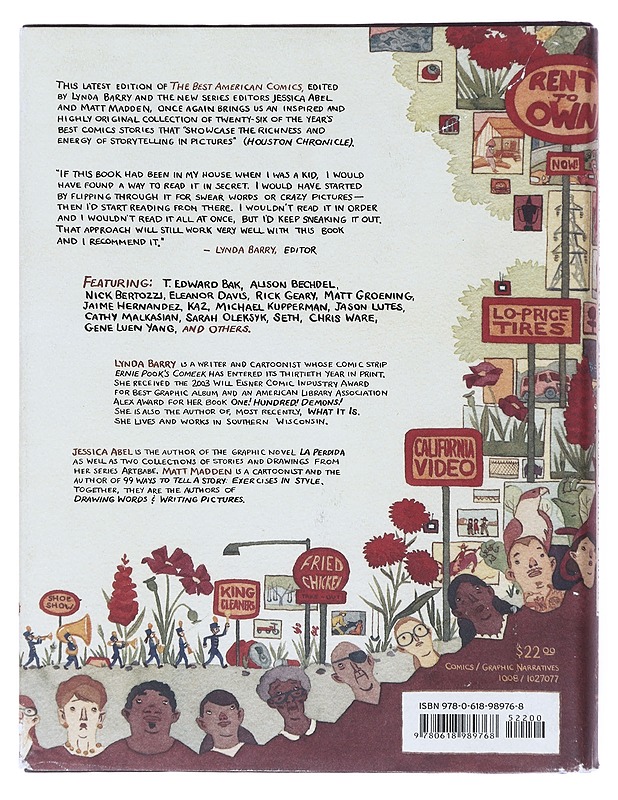 The Best American comics. 2008 - Barry, Linda - Sarjakuvat - 10105516358 - 1