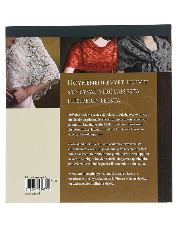 Pitsihuivit neuloen Kauneimmat virolaiset pitsimallit - Bush , Nancy - Tietokirjat ja oppaat - 10105516413 - 1
