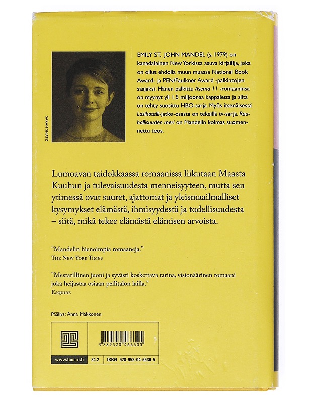 Rauhallisuuden meri - Mandel, Emily St. John - Fantasia- ja scifi - 10105516417 - 1