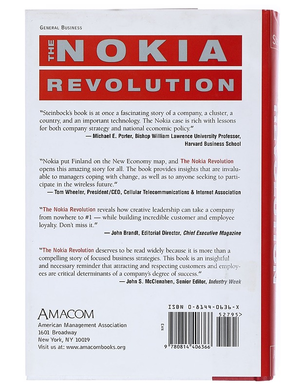 The Nokia revolution  - Dan Steinbock - Tietokirjat - 10105516419 - 1