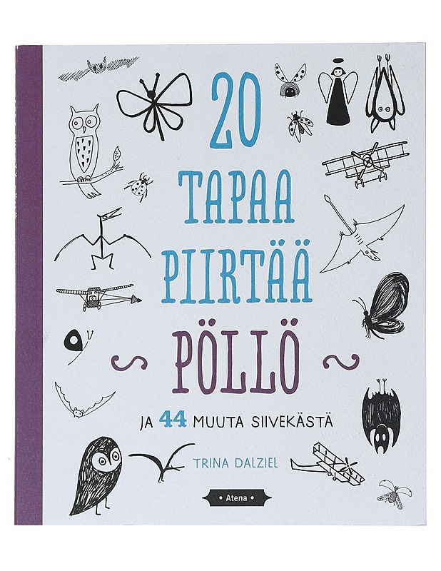 20 tapaa piirtää pöllö ja 44 muuta siivekästä - Dalziel, Trina - Lastenkirjat - 10105516424 - 0