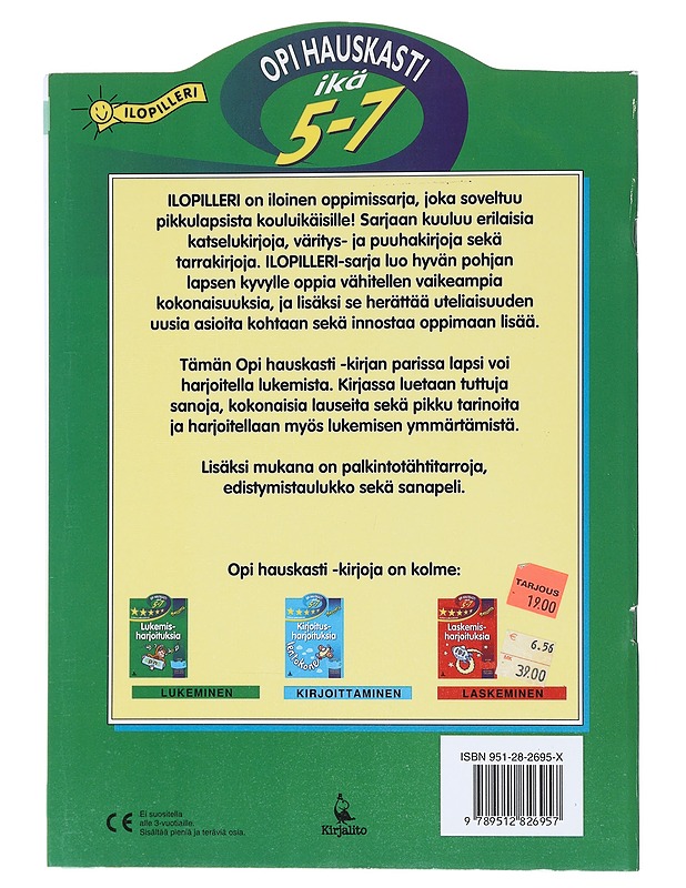 Lukemisharjoituksia - Haslam, John - Lastenkirjat - 10105516438 - 1
