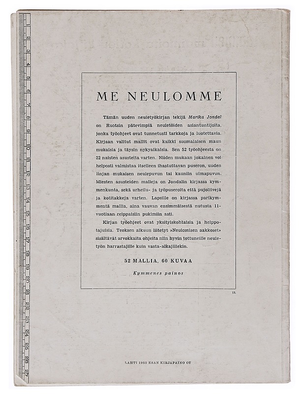 Me neulomme - Jondal , Marika  - Käsityökirjat - 10105516436 - 1