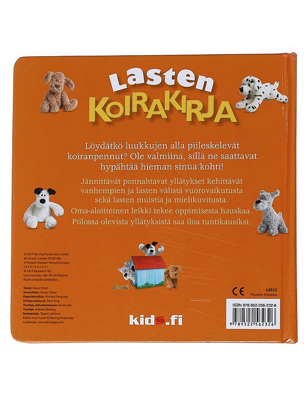 Lasten koirakirja - Sirett, Dawn - Lastenkirjat - 10105516465 - 1