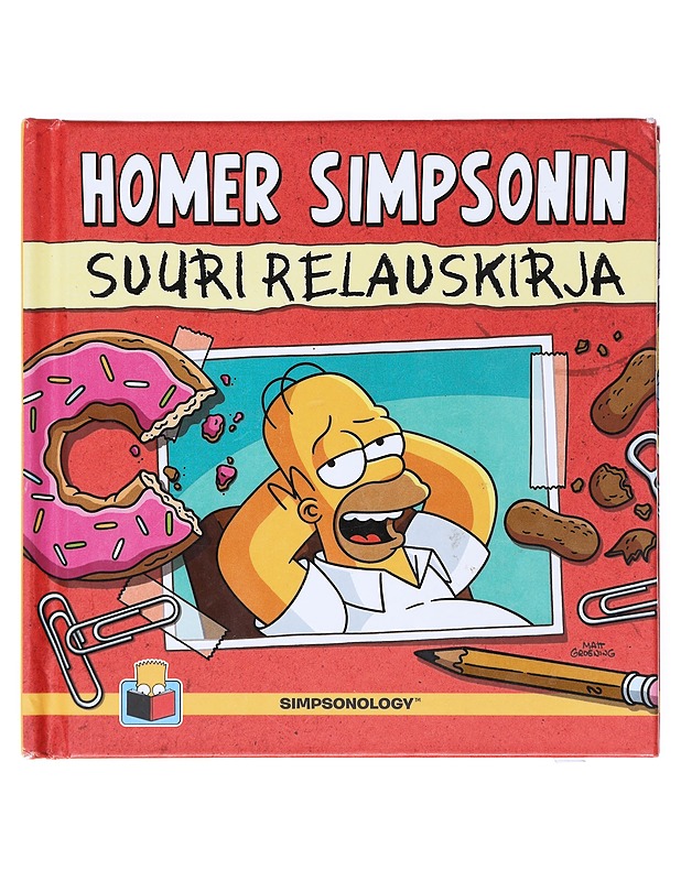 Homer Simpsonin suuri relauskirja - Laine, Henrik - Lastenkirjat - 10105516479 - 0
