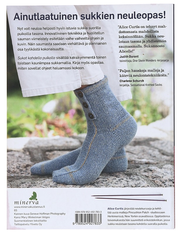 Sukat kahdella puikolla : uusi helppo tekniikka - Curtis, Alice - Tietokirjat ja oppaat - 10105516488 - 1