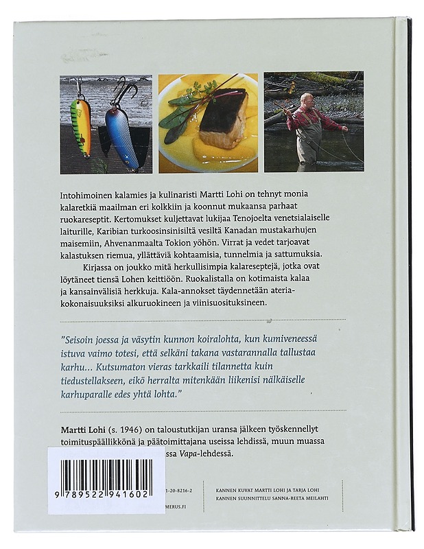 Herkulliset kalaretket - Tenolta Karibian korallisaarille - Martti Lohi - Tietokirjat ja oppaat - 10105516508 - 1