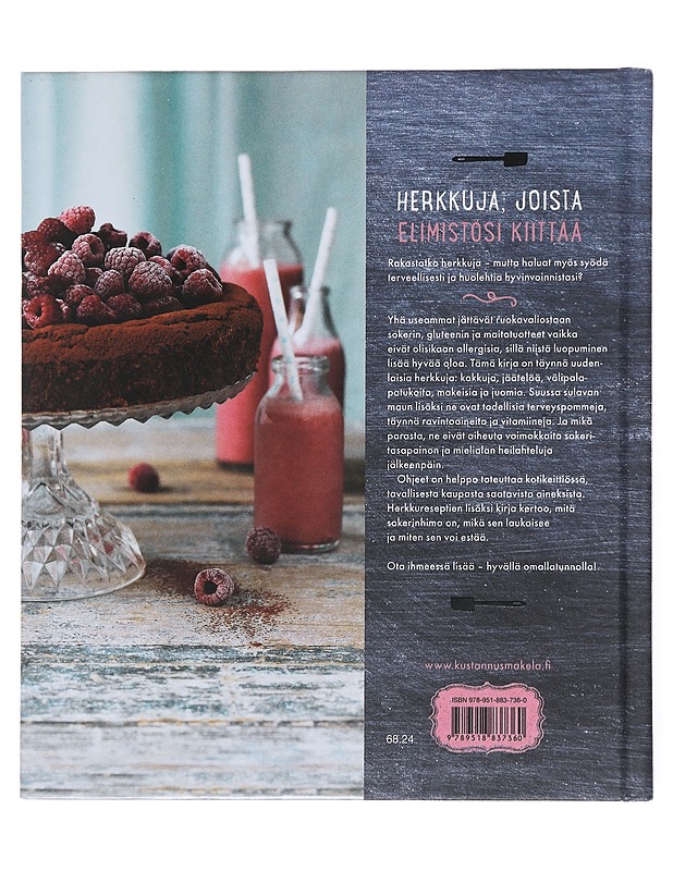 Parempia herkkuja : ilman sokeria, gluteenia ja maitoa - Hoffer, Ulrika - Ruokakirjat - 10105516512 - 1