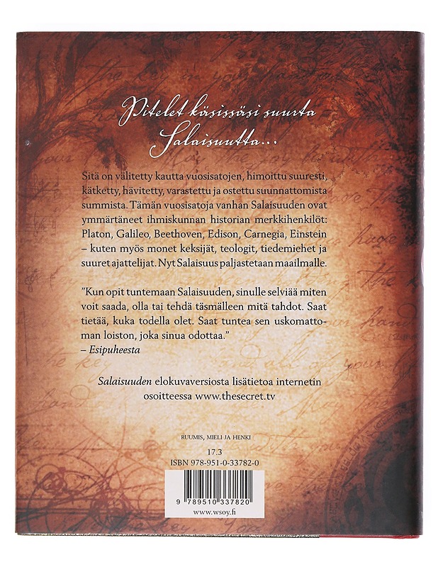 Salaisuus - Byrne, Rhonda - Tietokirjat ja oppaat - 10105516520 - 1
