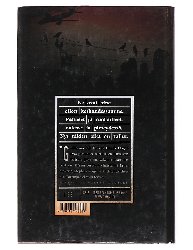 Vitsaus : Ensimmäinen kirja - Toro, Guillermo del - Jännitys ja dekkarit - 10105516521 - 1