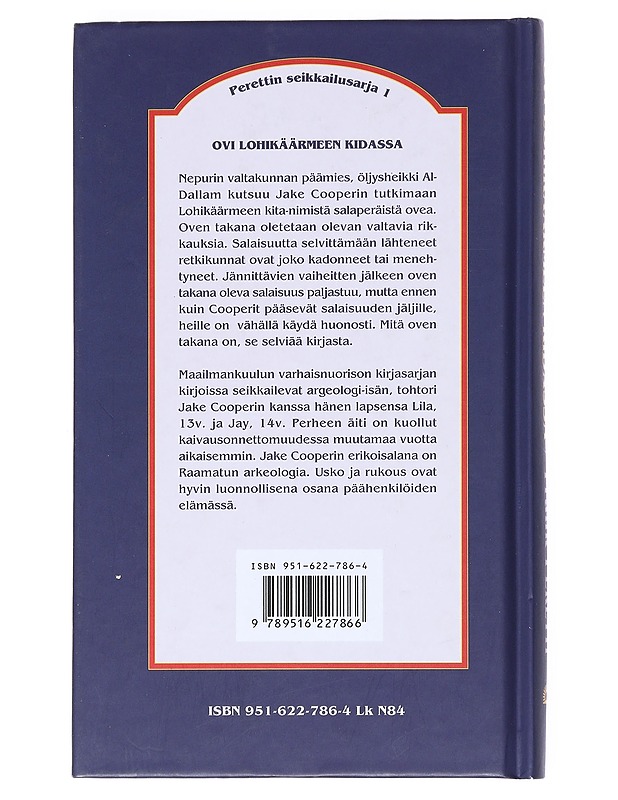 Ovi lohikäärmeen kidassa - Peretti, Frank - Jännitys ja dekkarit - 10105516532 - 1