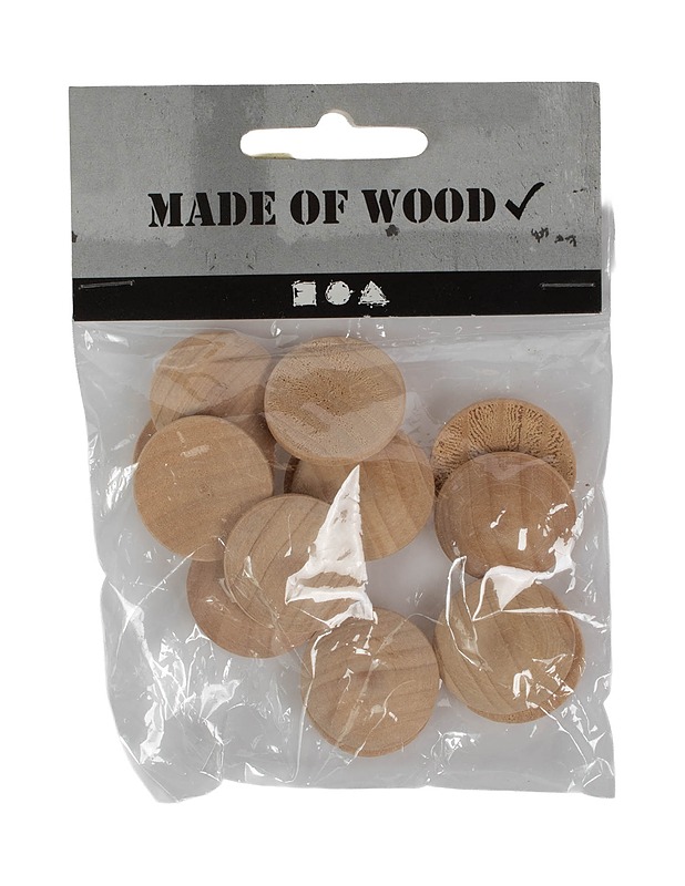 Puunapit, 15 kpl - Askartelu - 10105516554 - 0