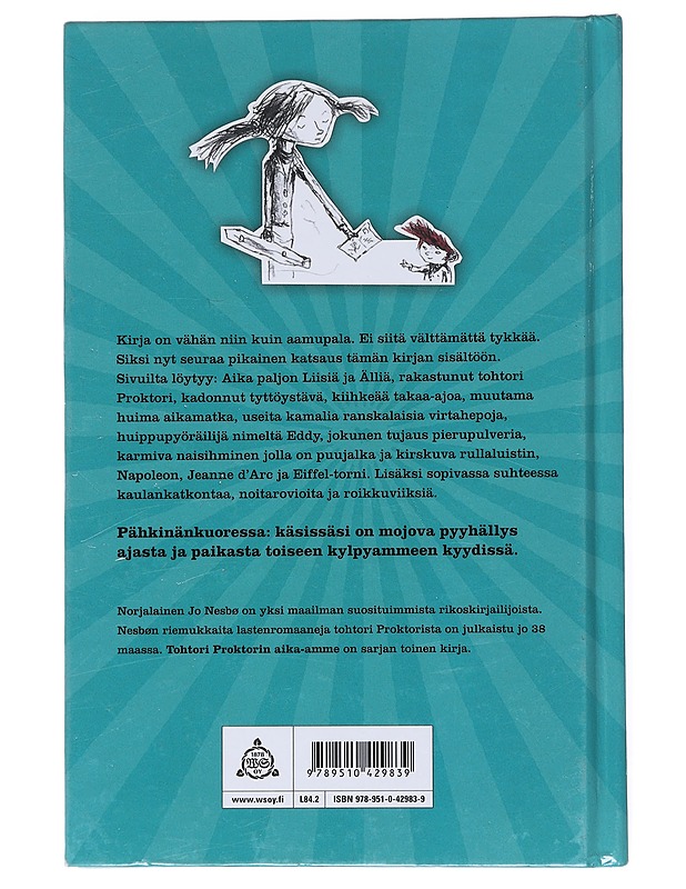 Tohtori Proktorin aika-amme - Nesbø, Jo - Lastenkirjat - 10105516564 - 1