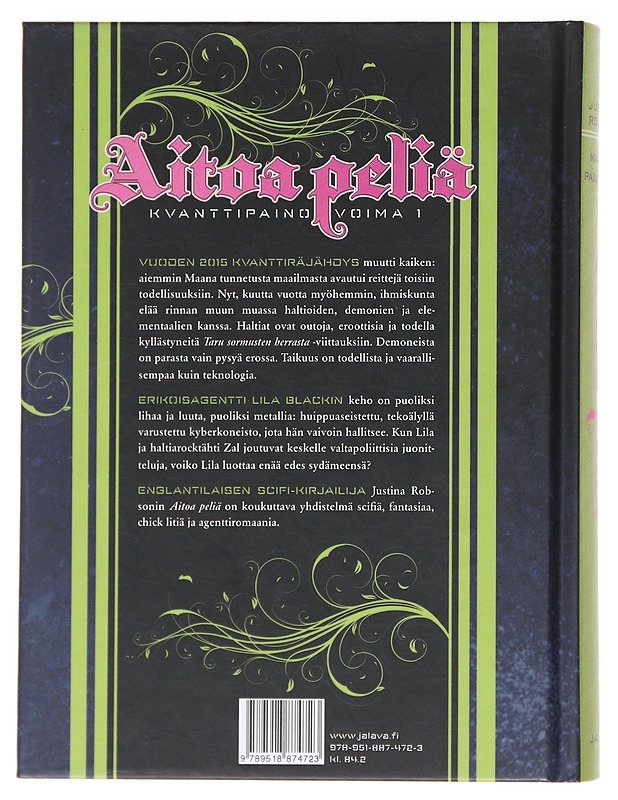 Kvanttipainovoima 1 : Aitoa peliä - Robson, Justina - Romaanit ja novellit - 10105516571 - 1