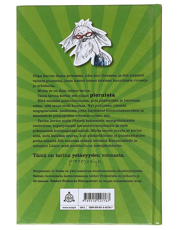 Tohtori Proktorin pierupulveri - Nesbø, Jo - Lastenkirjat - 10105516575 - 1