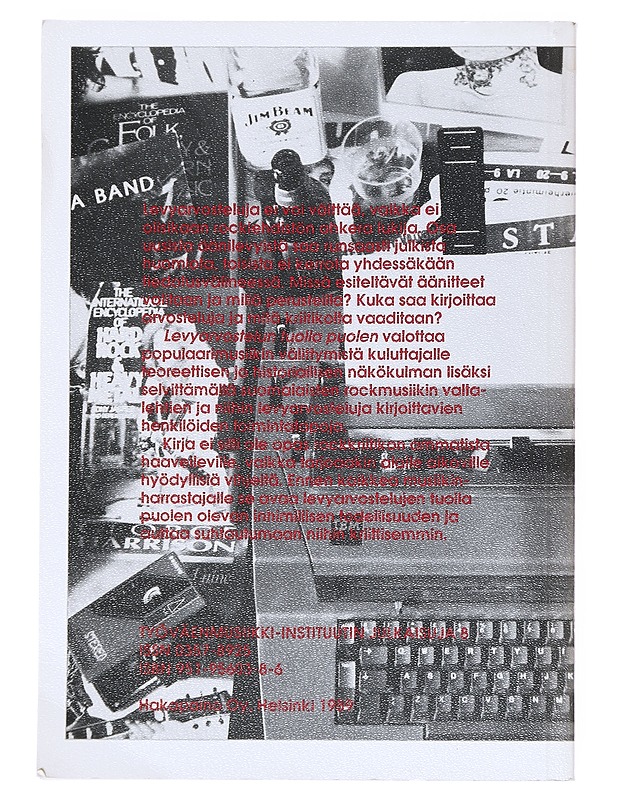 Levyarvostelun tuolla puolen : neljä näkökulmaa rockkritiikkiin - Pekka Oesch - Musiikki- ja elokuvakirjat - 10105516599 - 1