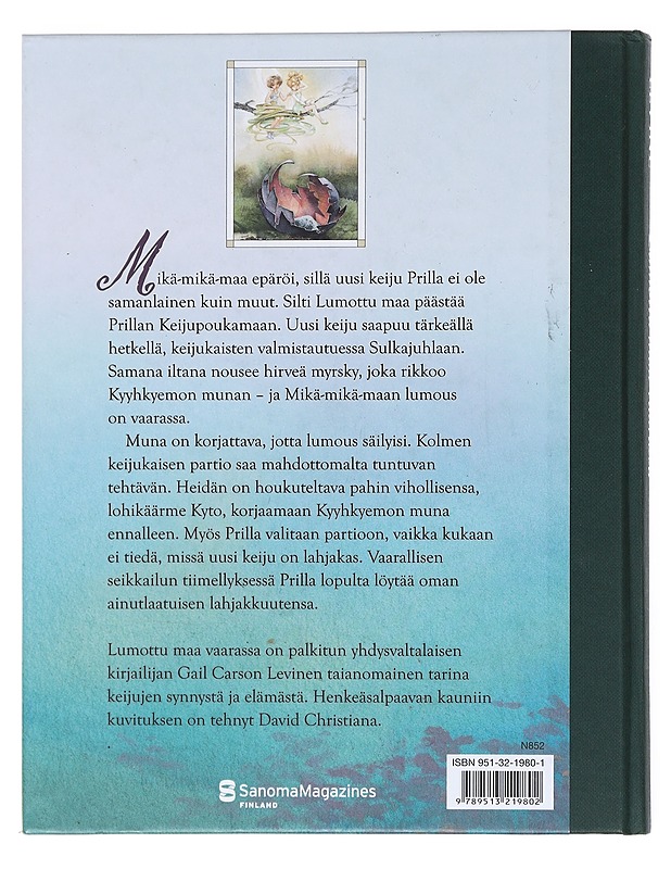 Lumottu maa vaarassa - Levine, Gail Carson - Lastenkirjat - 10105516624 - 1