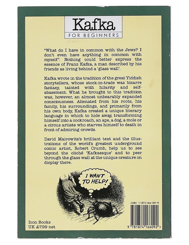 Kafka for beginners - Mairowitz, David Zane - Romaanit ja novellit - 10105516646 - 1