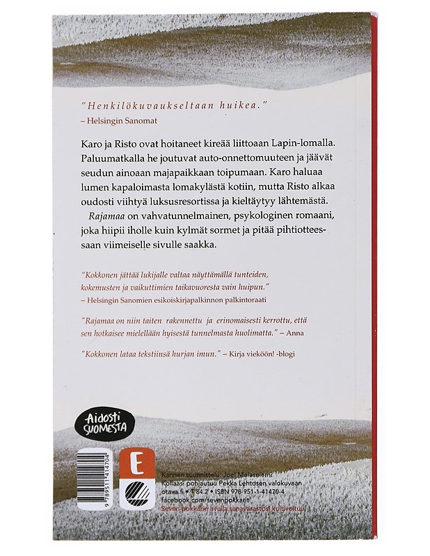 Rajamaa - Kokkonen , Terhi - Romaanit ja novellit - 10105516652 - 1