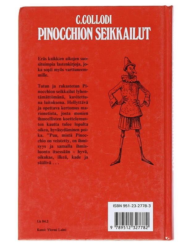 Pinocchion seikkailut - Collodi, Carlo - Lastenkirjat - 10105516663 - 1