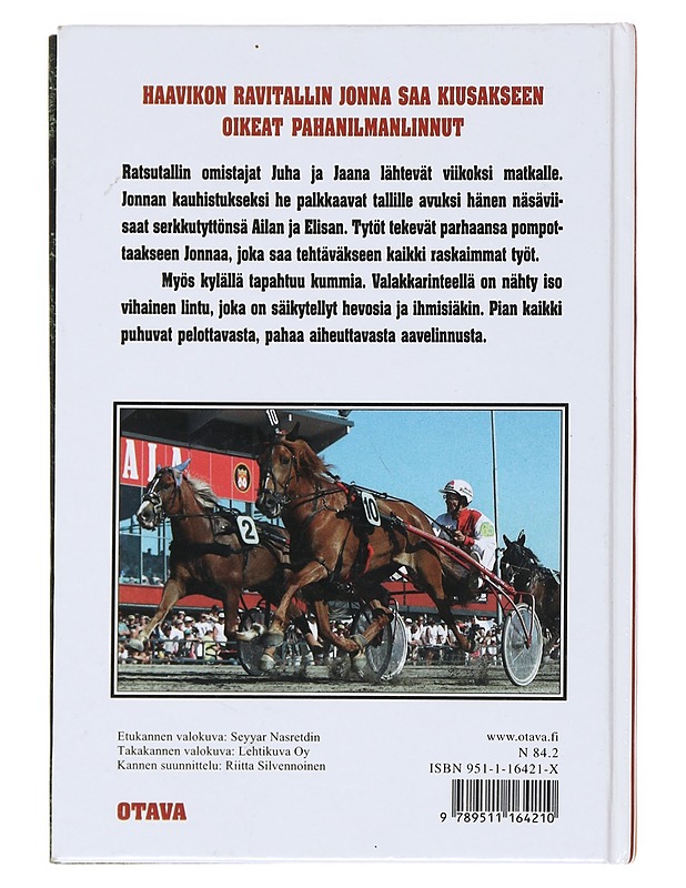 Ravityttö ja pahanilmanlintu - Merja Jalo - Romaanit ja novellit - 10105516666 - 1