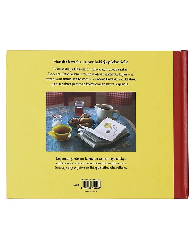 Nalliina ja Otso rakentavat leijan - Lindström, Kajsa - Lastenkirjat - 10105516682 - 1