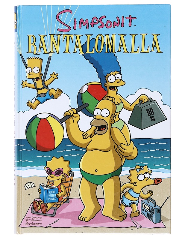 Simpsonit rantalomalla - Groening, Matt - Sarjakuvat - 10105516692 - 0