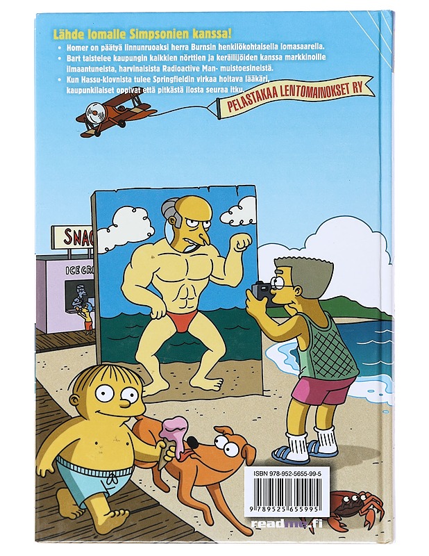 Simpsonit rantalomalla - Groening, Matt - Sarjakuvat - 10105516692 - 1