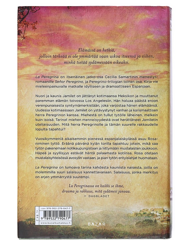 La Peregrina - Samartin, Cecilia - Romaanit ja novellit - 10105516720 - 1