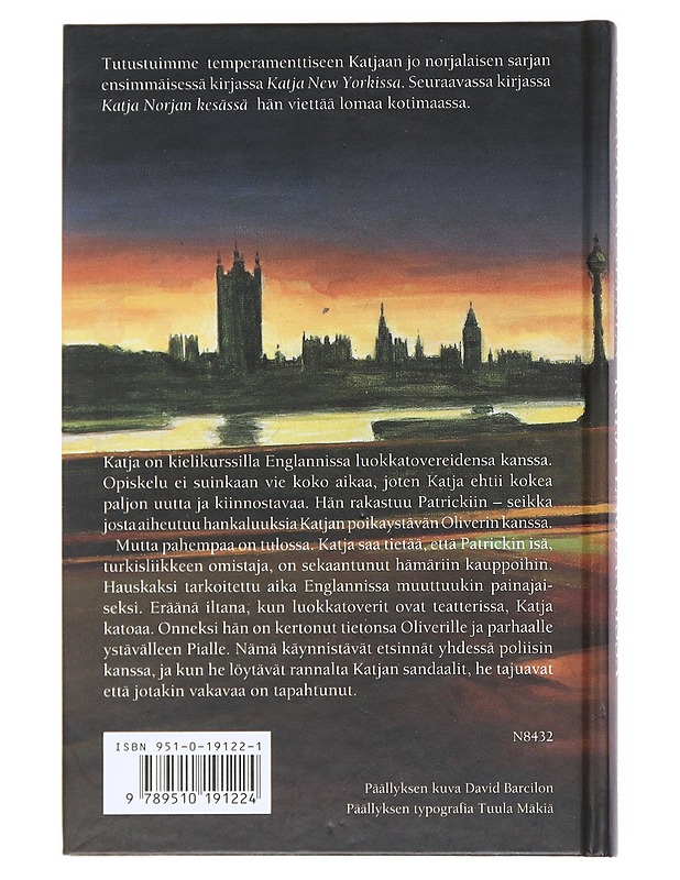 Katja Englannissa - Rafaelsen, Ellinor - Romaanit ja novellit - 10105516745 - 1