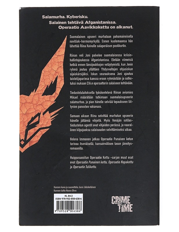 Operaatio Aavikkokettu - Helena Immonen - Romaanit ja novellit - 10105516791 - 1