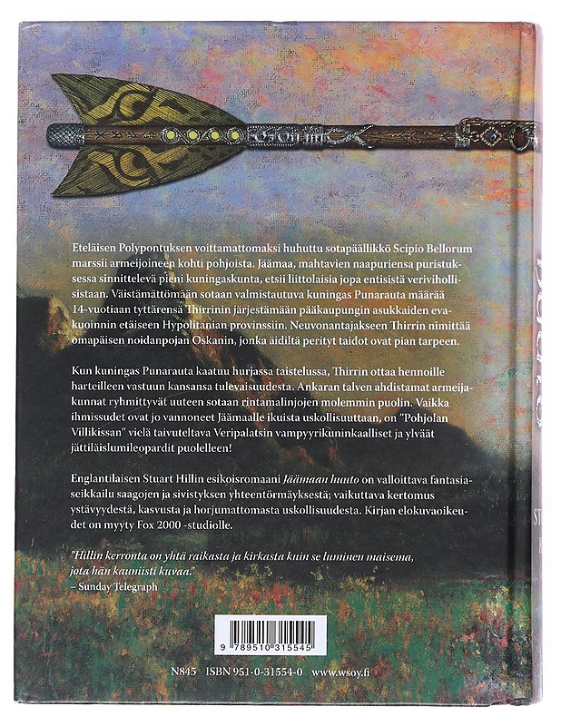 Jäämaan huuto - Hill, Stuart - Fantasia- ja scifi - 10105516800 - 1